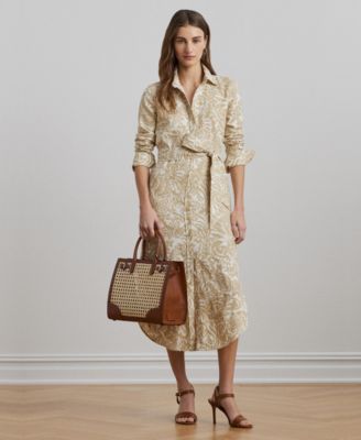 Lauren Ralph Lauren - Women's Floral Linen Shirtdress