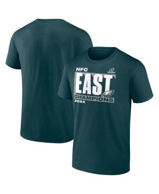 Fanatics - Men's Midnight Green Philadelphia Eagles 2024 NFC East Division Champions Big Tall ConquerT-shirt