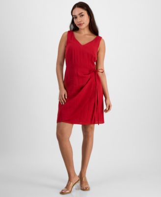 Sam Edelman - Women's Faux-Wrap Sleeveless Mini Dress
