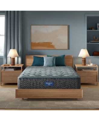 Beautyrest - Level One 13.5" Plush Tight Top Mattress Set - California King