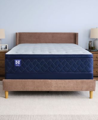 Sealy - Posturepedic Chase Point II 14" Soft Euro Pillowtop Mattress Set - King