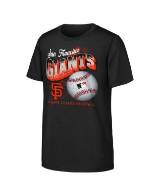 Outerstuff - Big Boys and Girls Black San Francisco Giants Outta Here T-Shirt
