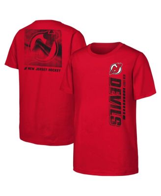 Outerstuff - Big Boys and Girls Red New Jersey Devils Atmosphere T-Shirt