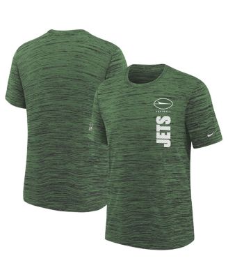 Nike - Big Boys and Girls Green New York Jets Sideline Velocity Performance T-Shirt