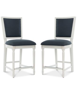 Safavieh - Evina Counter Stool (Set of 2), Quick Ship