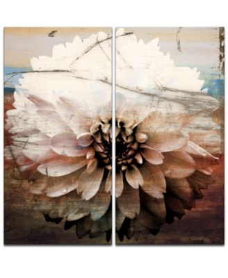 Ready2HangArt - 'Daisy' Oversized 2-Pc. Canvas Art Print Set