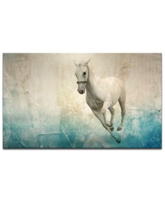 Ready2HangArt - 'Equestrian Saddle Ink PSVIII' Canvas Wall Decor
