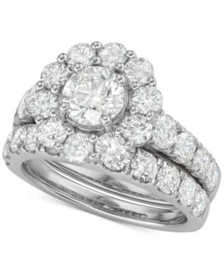 Macy's - Certified Diamond Bridal Set (4 ct. t.w.)
