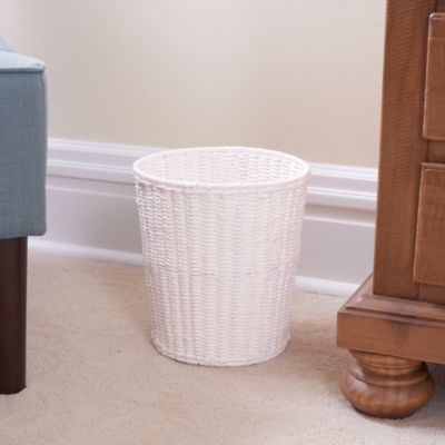 Household Essentials - Paper Rope Wicker Waste Bin