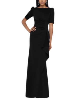 XSCAPE - Ruched A-Line Gown