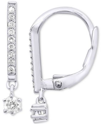 Forever Grown Diamonds - Lab-Created Diamond Dangle Earrings (1/6 ct. t.w.)