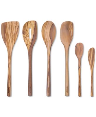 Tovolo - 6-Pc. Olive Wood Kitchen Utensil Set