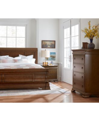 Furniture - Nelman Queen Bed 3pc Set (Bed, Chest, Nightstand)