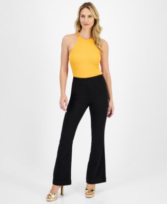 I.N.C. International Concepts - Women's High-Rise Flared-Leg Jeans