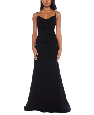 B Darlin - Juniors' Sweetheart-Neck Ruched Sleeveless Gown