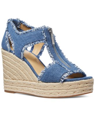 Michael Kors - Women's Berkley Mid Wedge Sandals