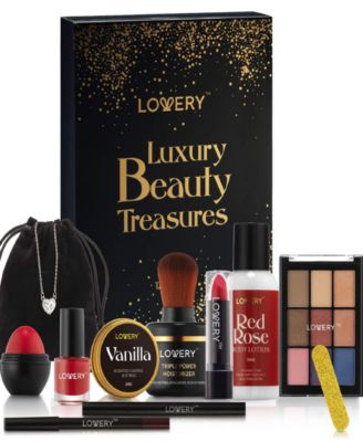 Lovery - 13-Pc. Luxury Beauty Treasures Body Care & Makeup Gift Set