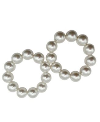 Michael Gabriel Designs - 2-Pc. Set Imitation Pearl Stretch Bracelets