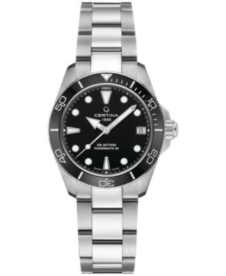 Certina - Women's Swiss Automatic DS Action Stainless Steel Bracelet Watch 35mm