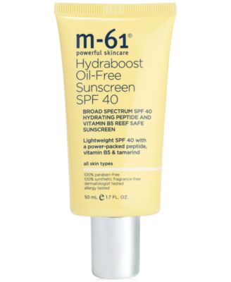 m-61 by Bluemercury - Hydraboost Oil-Free Sunscreen SPF 40, 1.7-oz.