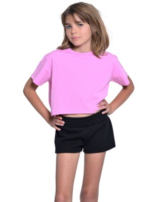 With Jules - Big Girls Cotton Short-Sleeve Baby T-Shirt