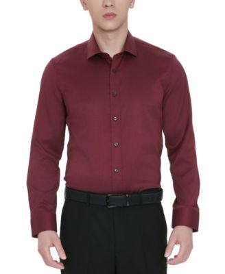 Tallia - Men's Slim-Fit Dobby Dress Shirt