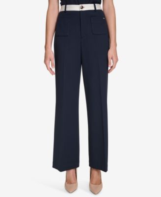 Tommy Hilfiger - Women's High-Rise Bootcut Pants