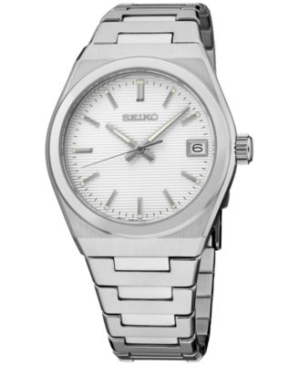 Seiko - Women's Essentials Stainless Steel Bracelet Watch 34mm