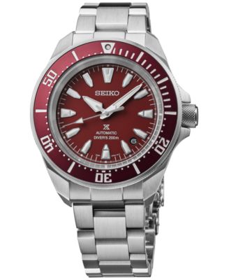Seiko - Men's Automatic Prospex Diver Stainless Steel Bracelet Watch 42mm