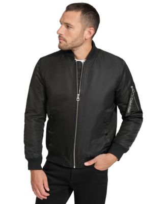 Calvin Klein - Men's Classic MA-1 Nylon Bomber Jacket