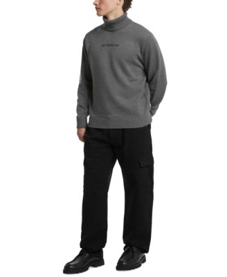 GUESS JEANS - Men's Embossed Logo Sweater