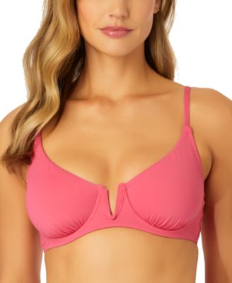 Anne Cole - Women's V-Wire Elongated Underwire Bikini Top