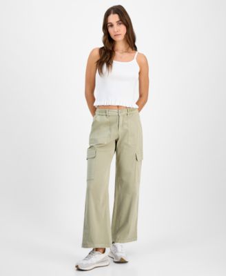 Ultra Flirt - Juniors' Soft-Waistband Cargo Pants