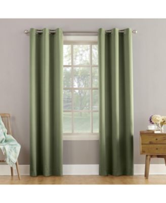 Sun Zero - Tabbey Room Darkening Grommet Curtain Panels