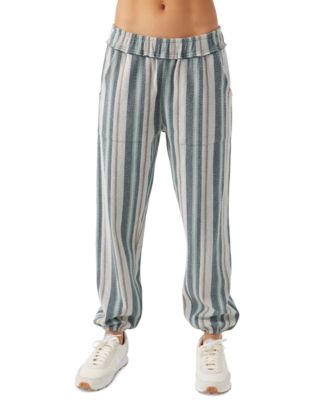 O'Neill - Juniors' Rosarito Striped Pull-On Pants