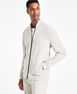 Alfani - Men's Alfatech Regular-Fit Compact Textured Ponte-Knit Jacket