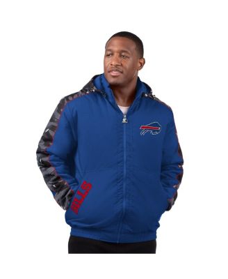 Starter - Men's Royal Buffalo Bills Thursday Night Gridiron Full-Zip Jacket
