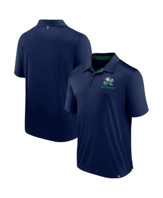 Fanatics - Men's Navy Notre Dame Fighting Irish Fundamental Defender Polo