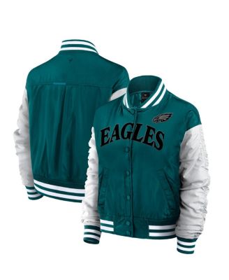 Fanatics - Women's Green Philadelphia Eagles Elements Wave Full-Snap Jacket