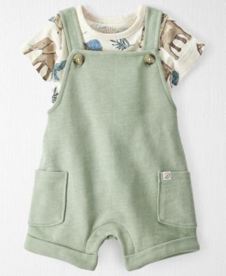 Carter's - Baby Boys 2-Pc. T-Shirt & Shortall Set