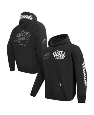 Pro Standard - Men's  Black Minnesota Wild Paint the City Pullover Hoodie