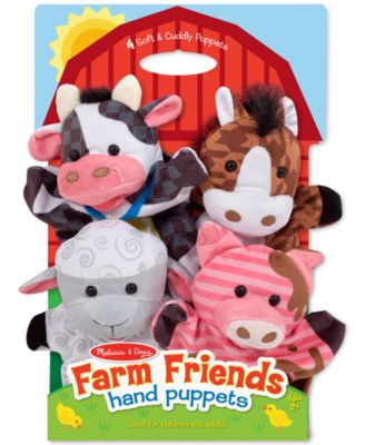 Melissa and Doug - Kids' Farm Friends Hand Puppets Set