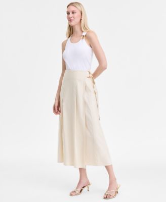 I.N.C. International Concepts - Women's Linen-Blend Maxi Skirt, Exclusively at Macy's