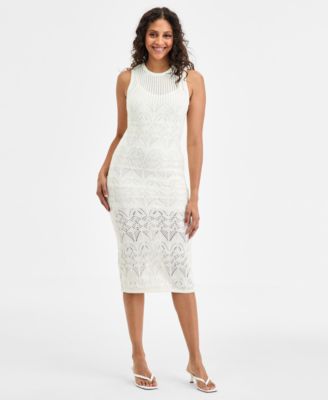 Bar III - Women's Sleeveless Knit Midi Dress