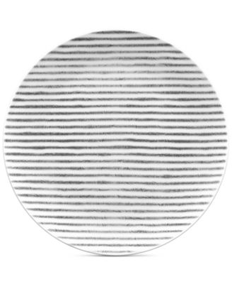 Noritake - Blue Hammock Coupe Stripe Salad Plate