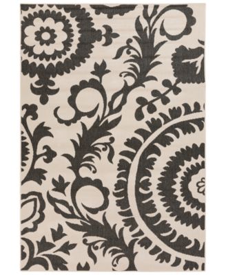Livabliss - Alfresco ALF-9612 Black 3' x 5'6" Area Rug