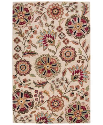 Livabliss - Athena ATH-5035 Dark Brown 6' x 9' Area Rug