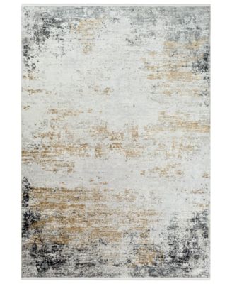 Surya - Solar SOR-2302 Medium Gray 5' x 7'6" Area Rug
