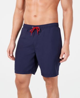 Club Room - Men's Quick-Dry Performance Solid 7" Swim Trunks