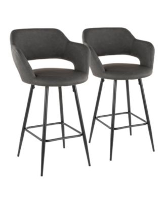 Lumisource - Margarite Counter Stool, Quick Ship
